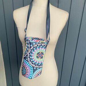 Vera Bradley Water Bottle Crossbody Bag